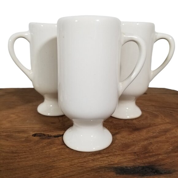 VTG 6 Espresso Coffee Mugs 60s-70s 4oz Coffeehouse Diner China Restaurant Ware - Picture 14 of 16